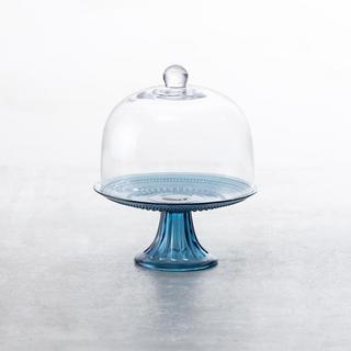 Jupiter 2-Piece Mini Cake Stand & Dome Set