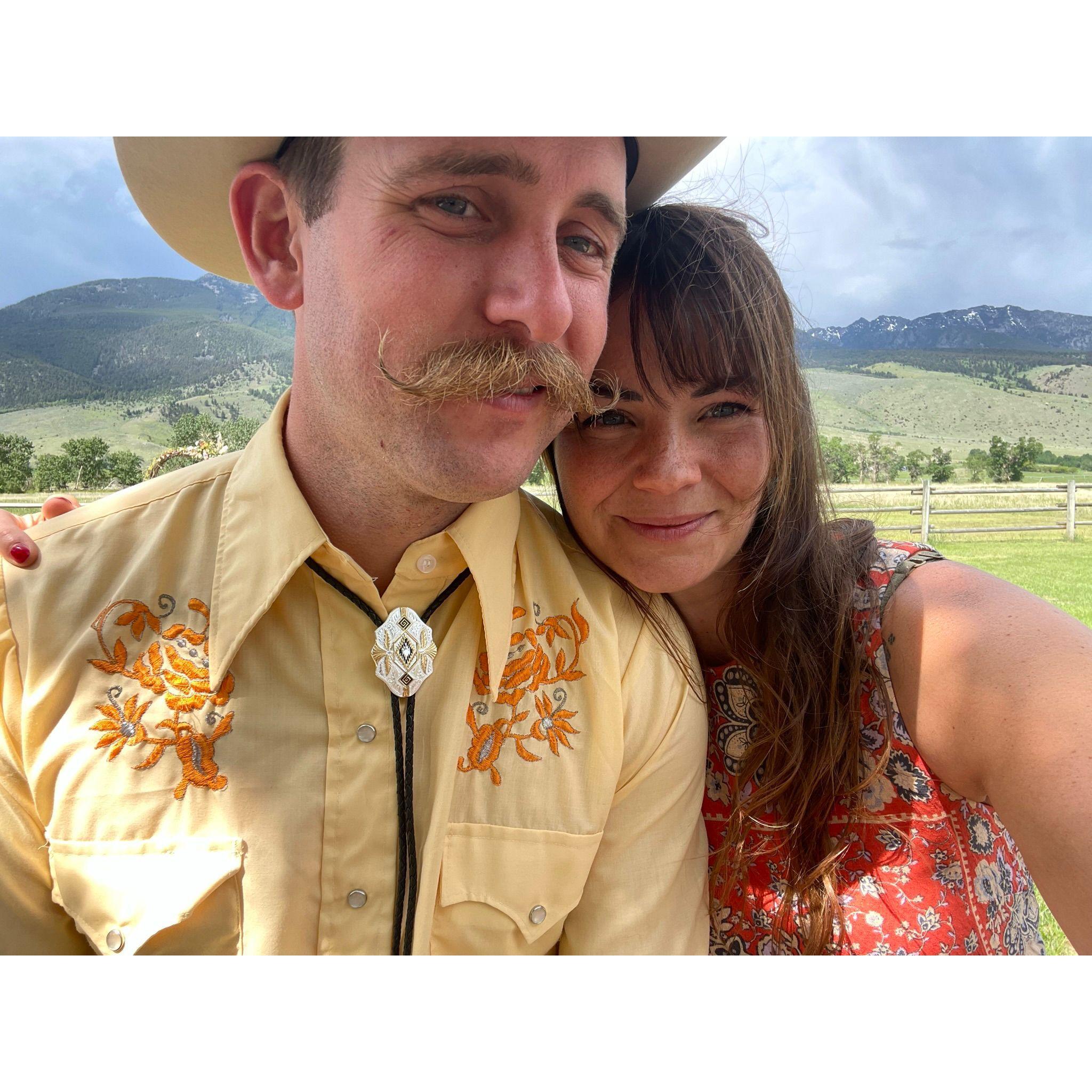 Western wedding in Montana!