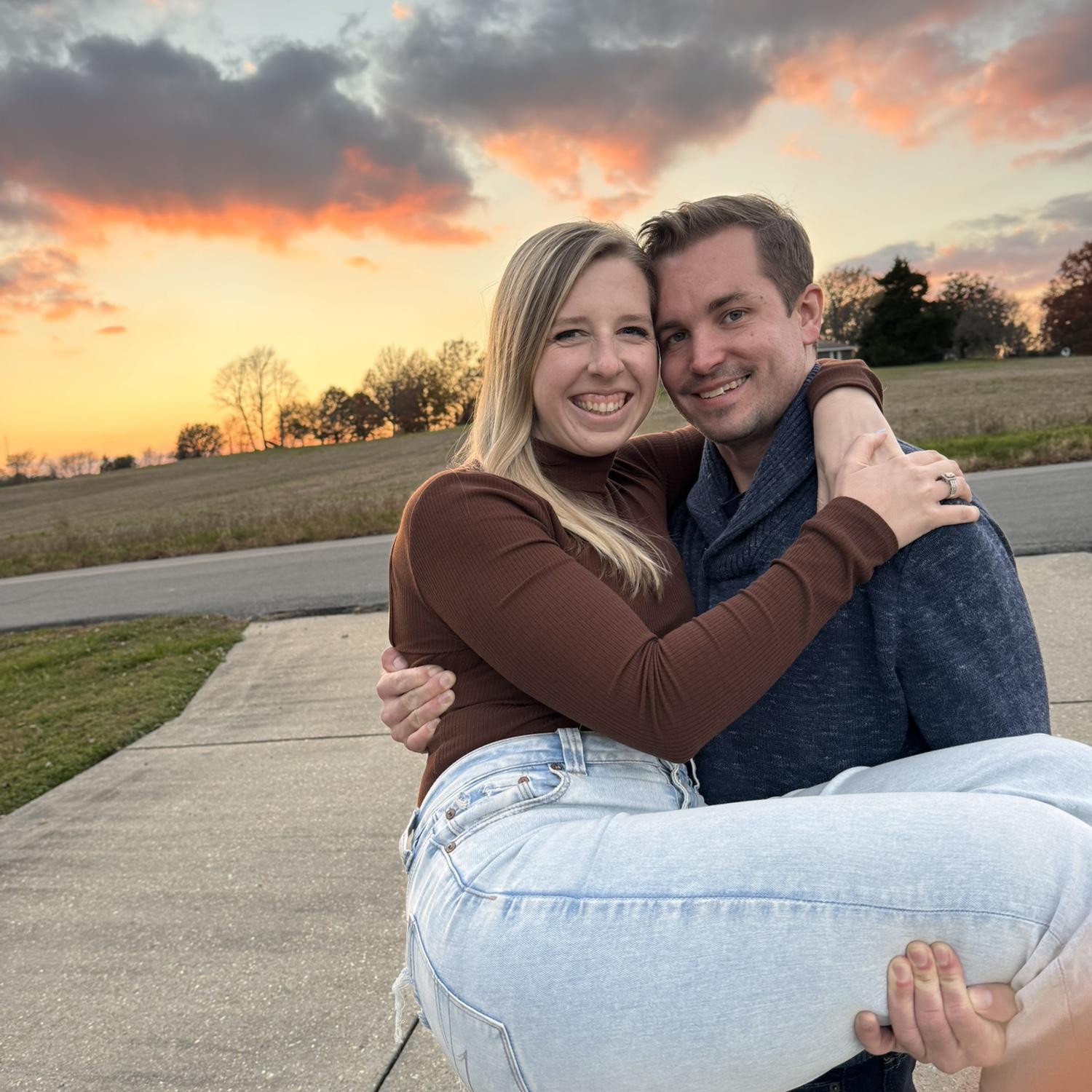 Thanksgiving at sunset with Matthew’s family!