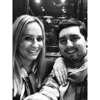 Post-engagement celebrations in Paris.