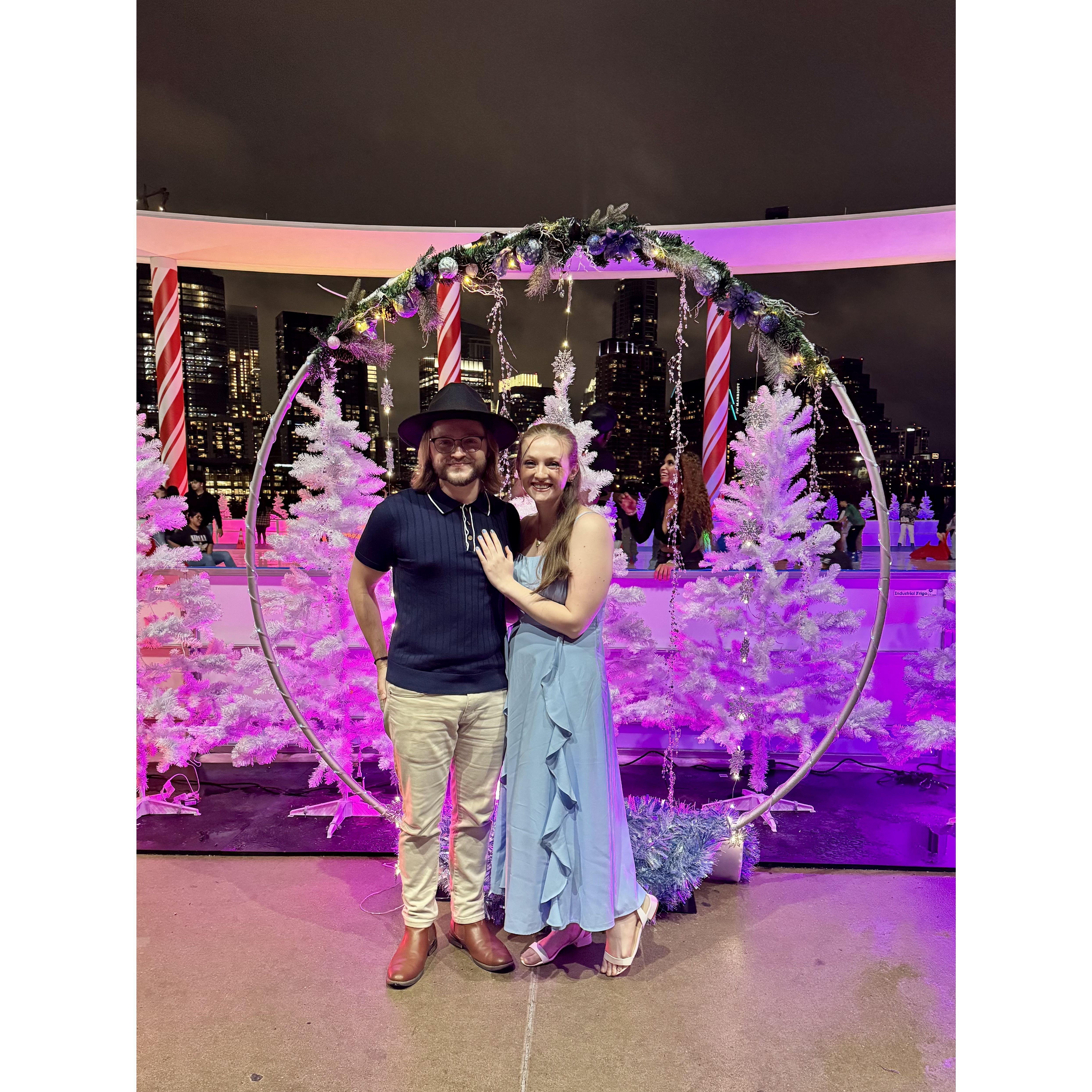 December 2024 - our annual date night to see the Nutcracker. Cassidy thought he might propose tonight but he did not 😂