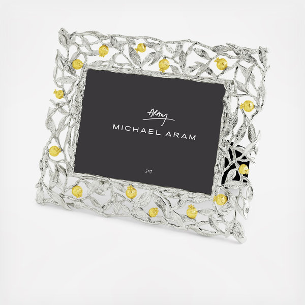 Michael Aram, Pomegranate 5x7 Photo Frame | Zola