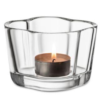 Iittala Aalto Recycled Glass Tealight Candle Holder