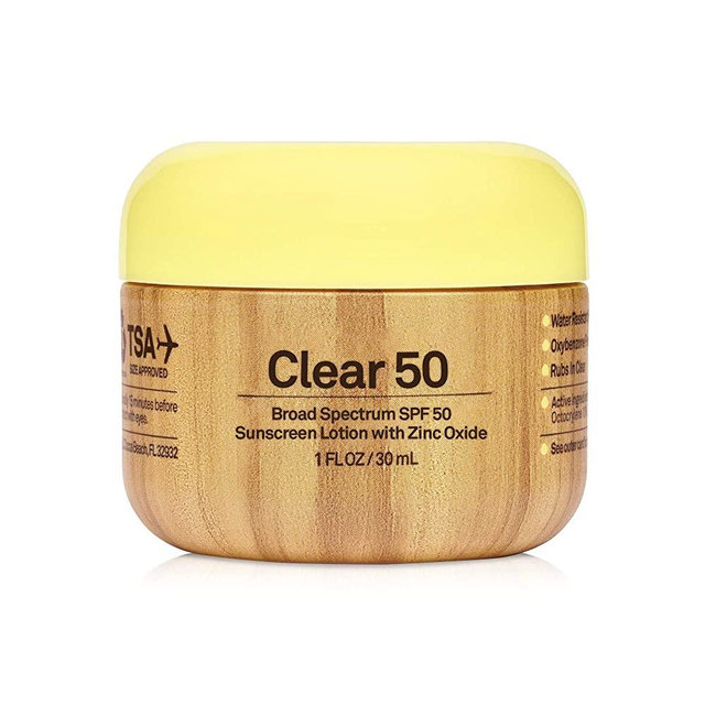 Sun Bum Original SPF 50 Clear Sunscreen with Zinc | Vegan and Reef Friendly (Octinoxate & Oxybenzone Free) Broad Spectrum Moisturizing UVA/UVB Sunscreen with Vitamin E | 1 Fl Oz