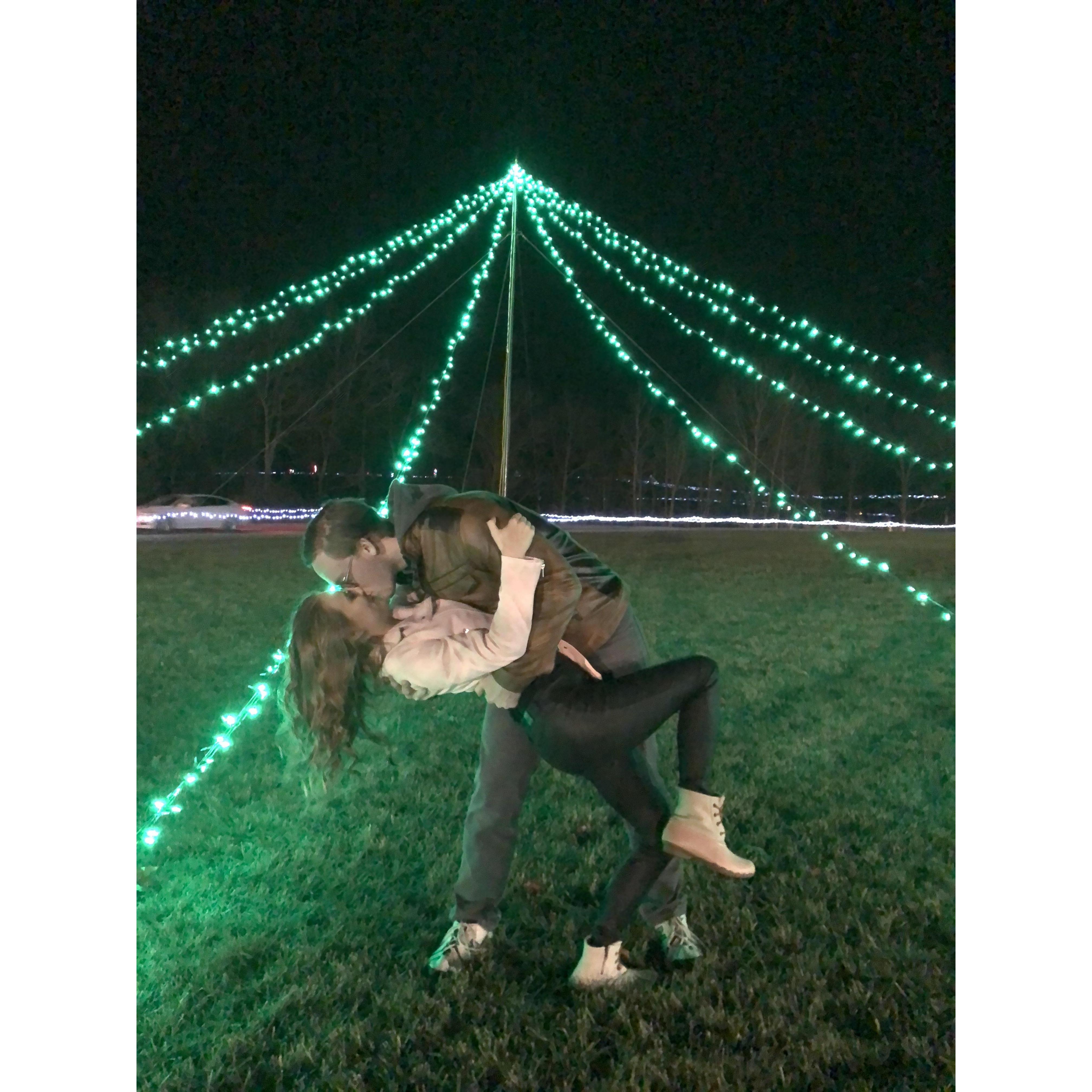 12  . 13 . 19
If only you could see the crazy,  impromptu dancing to Christmas songs that preceded this moment.