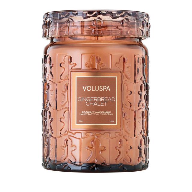Voluspa Gingerbread Chalet Large Jar Candle 18 oz.