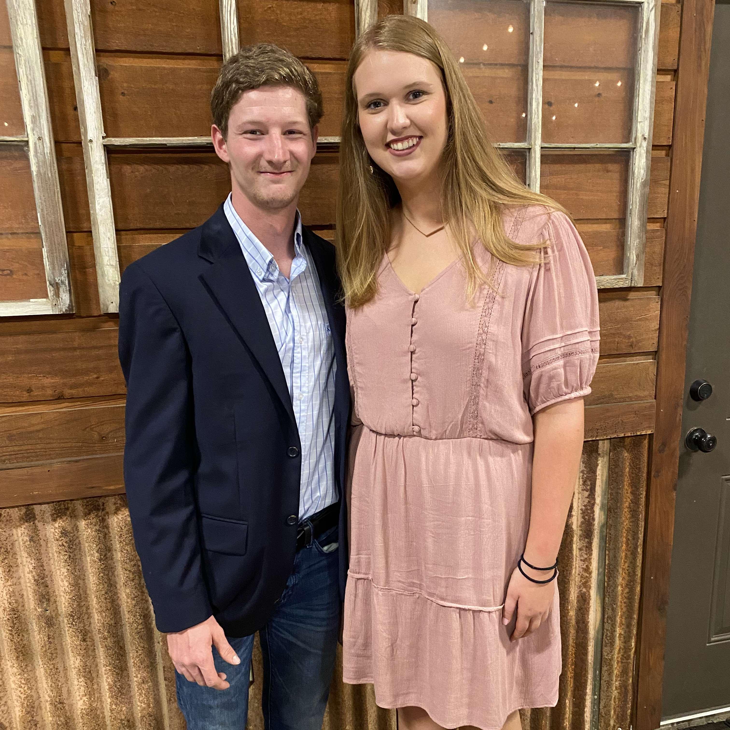 Christy and Dawson's Dinner rehearsal