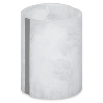 DKNY Minerale Frosted Tumbler in White