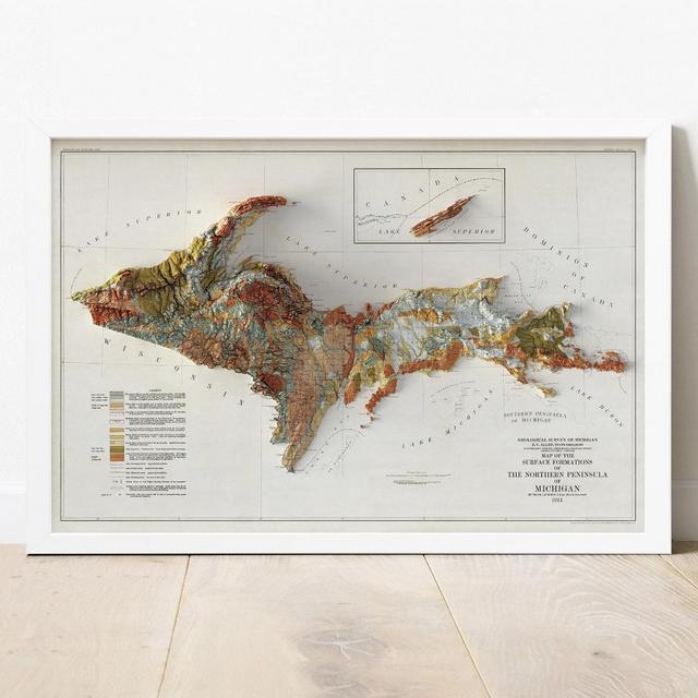 Upper Peninsula Map