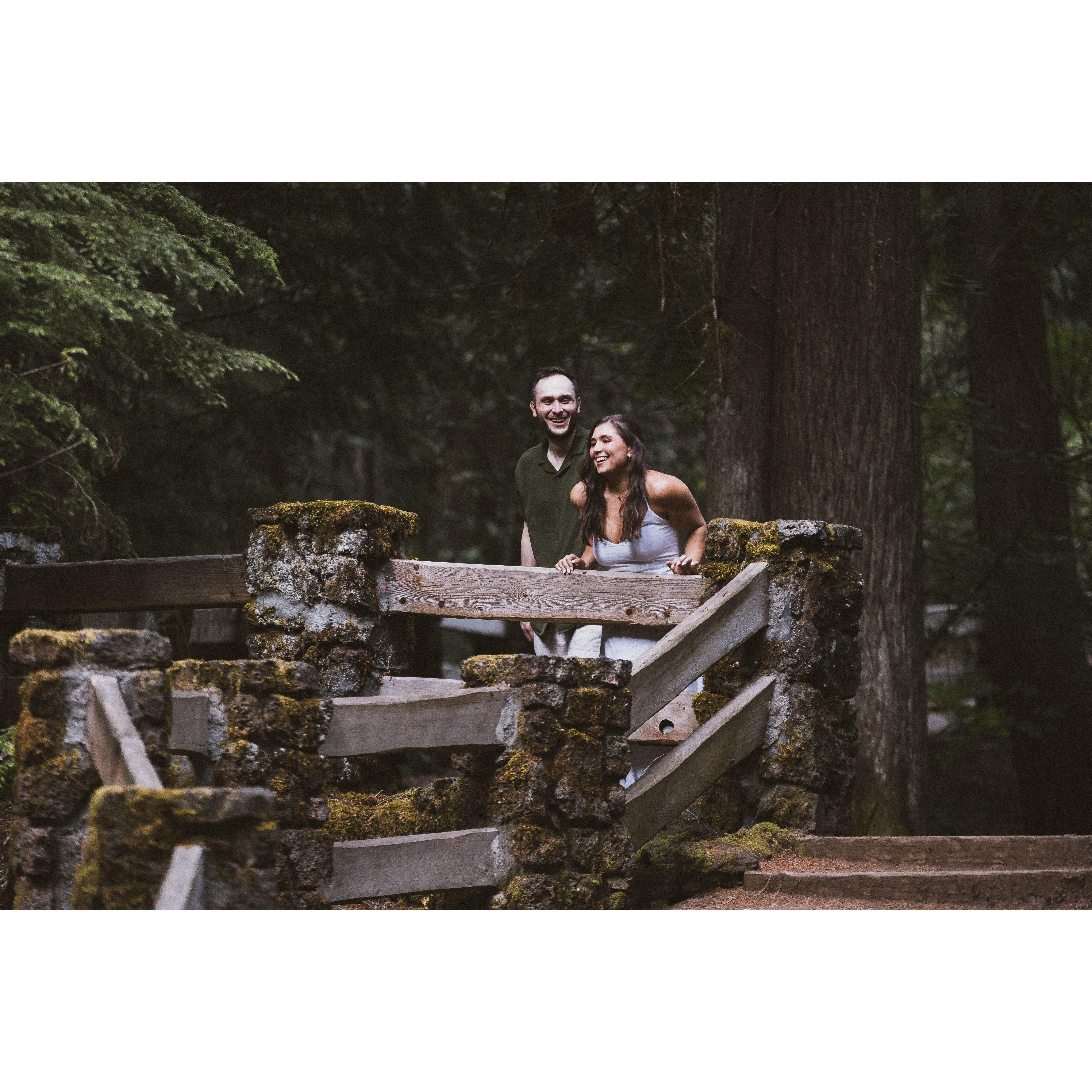 Our engagement shoot with Tony Gambino, just outside of Sisters, Oregon!