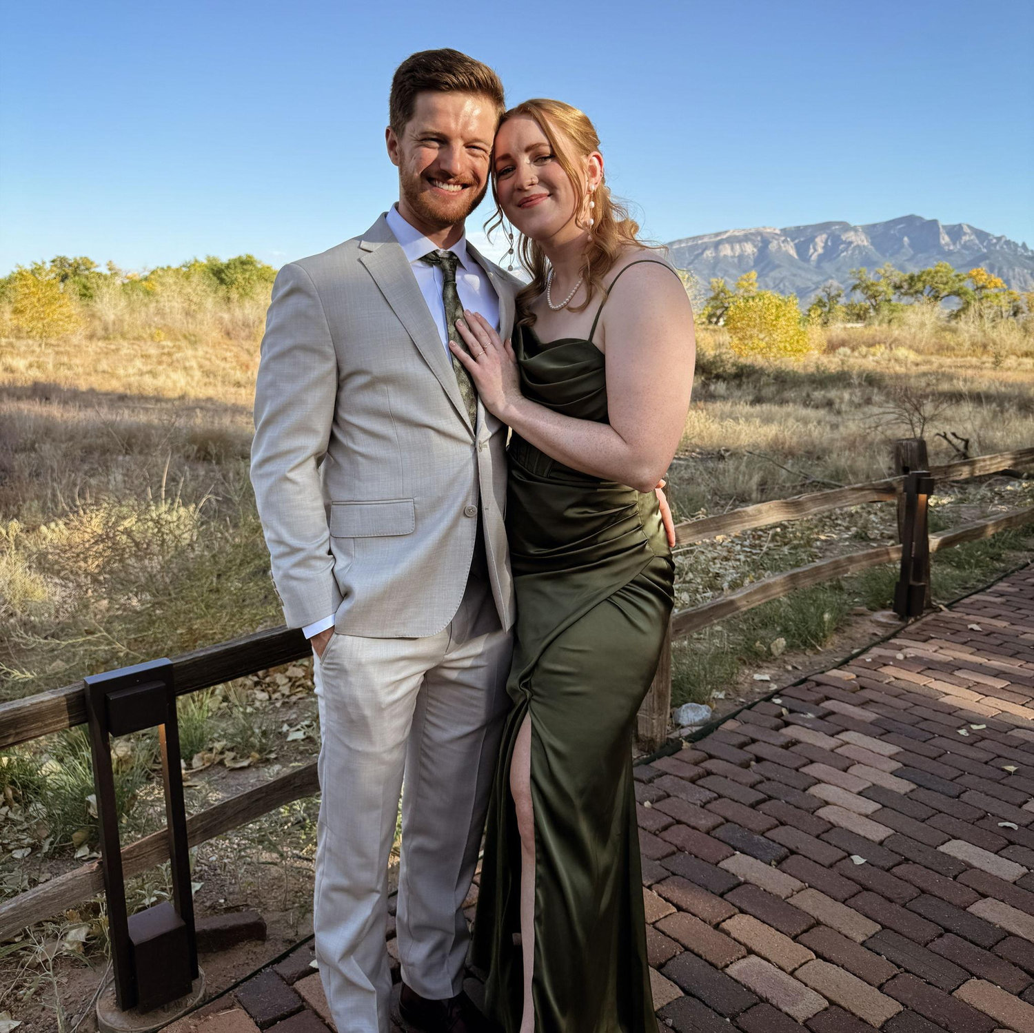 Cleaned up good for Shane (Gab's brother & groomsman) and Tori's (bridesmaid & sister-in-law) wedding (October 2024).