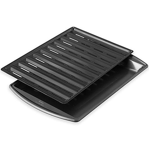 Wilton® Advance Select Premium Nonstick™ 17-Inch Broiler Pan in Gunmetal