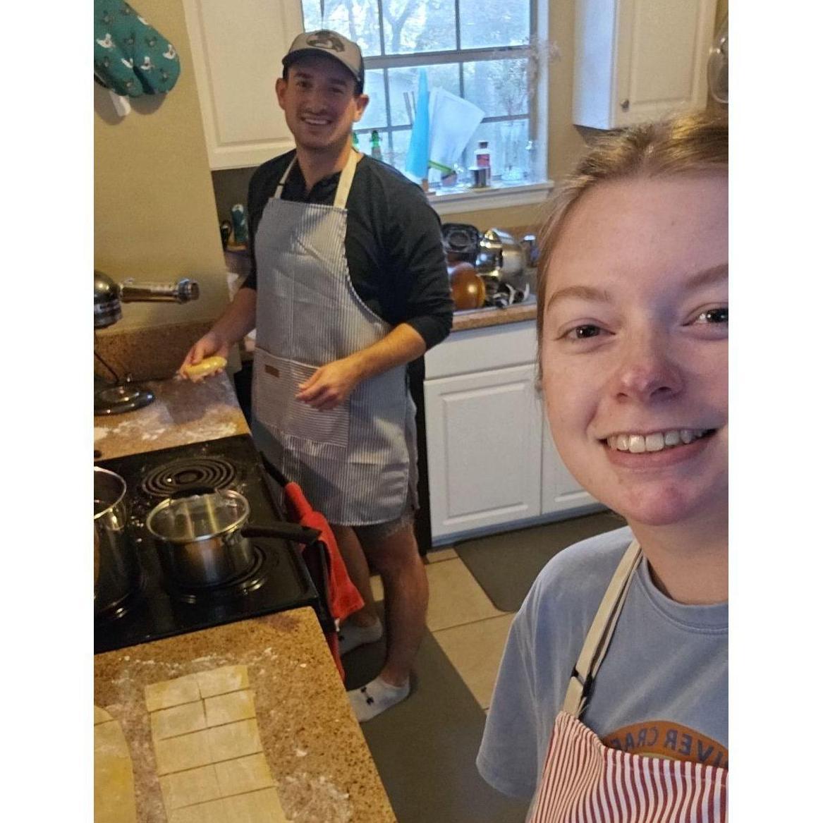 Thanks for the aprons, Noah! Tallahassee, FL