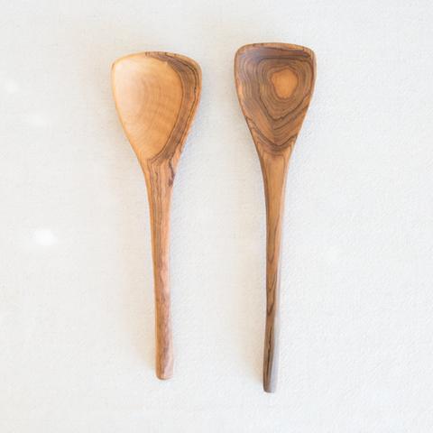 Olive Wood Serving Spoon