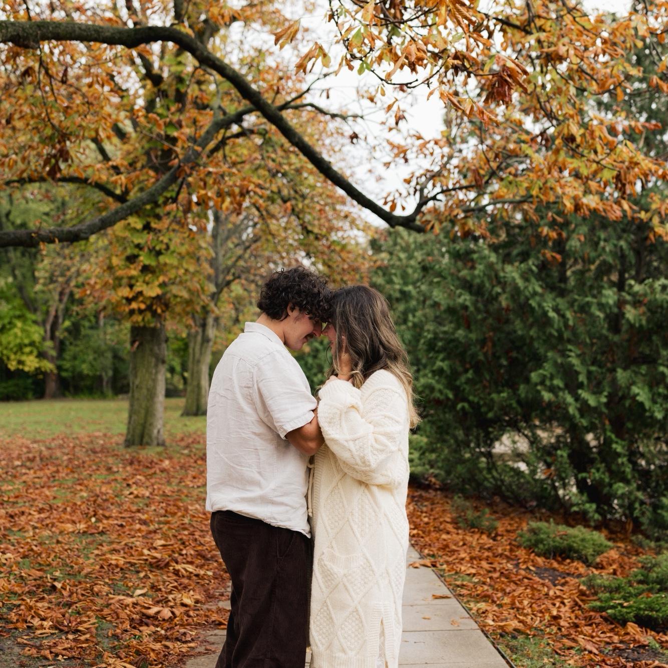Engagement photo shoot October 2025