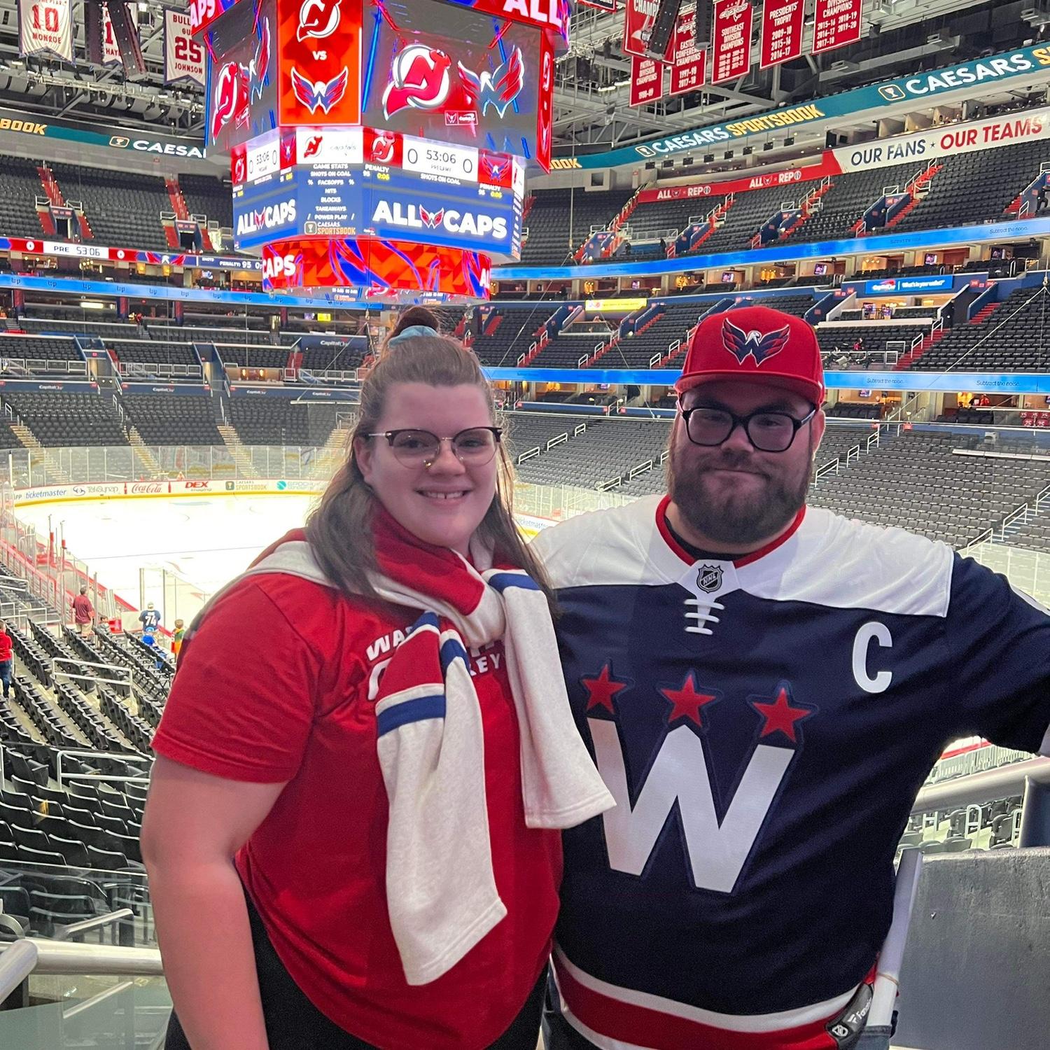 First Cap’s home game 🟥🟦🏒