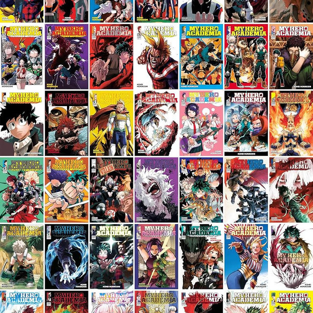 My Hero Academia, Complete Collection (Volumes 1-42) Manga Series Set, by Kohei Horikoshi (42 Books)