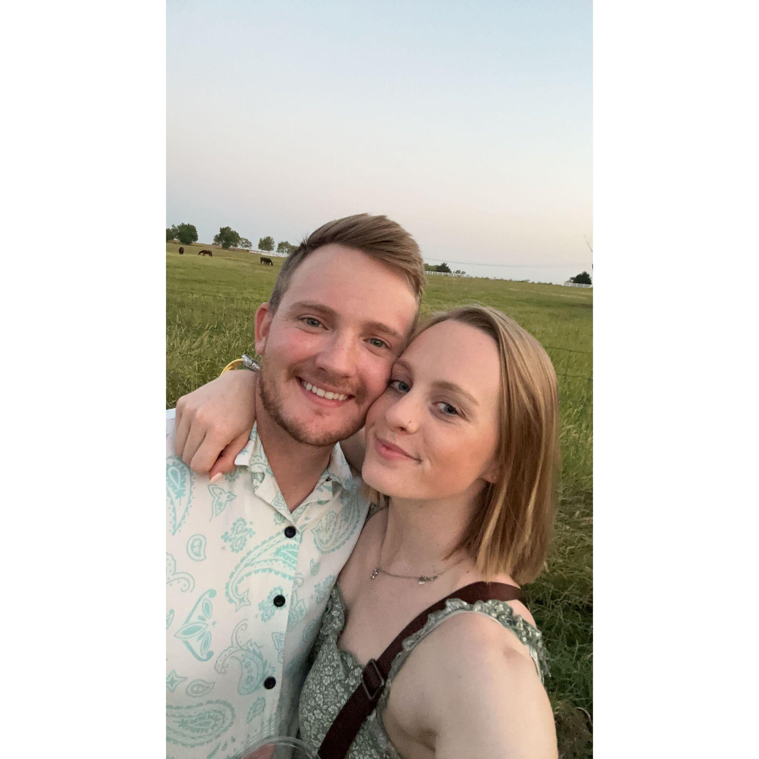 Winery date night with Danny and Morgan