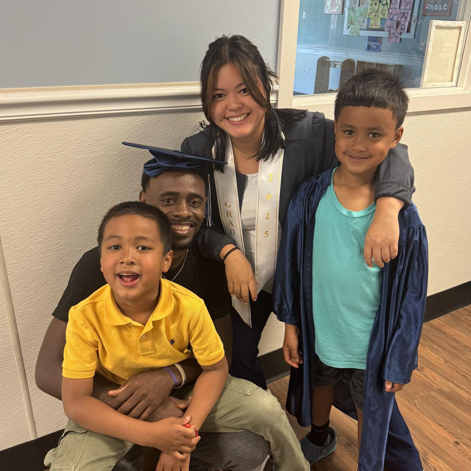 Ashton's preschool graduation