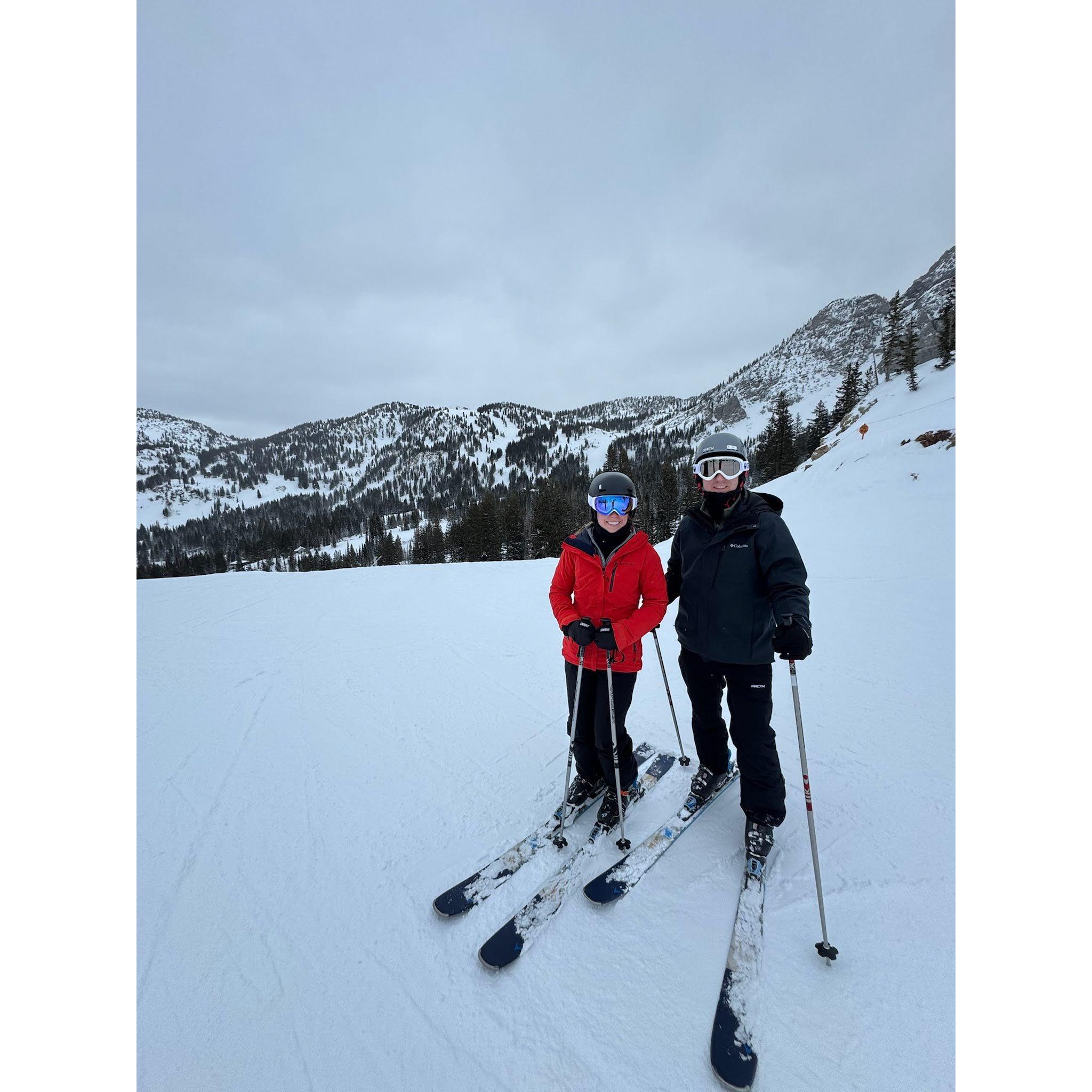 December 2024 -  We hit the slopes to close out the year in Salt Lake City. Taking the Tallahassee boy out on the slopes for his first west coast skiing adventure!