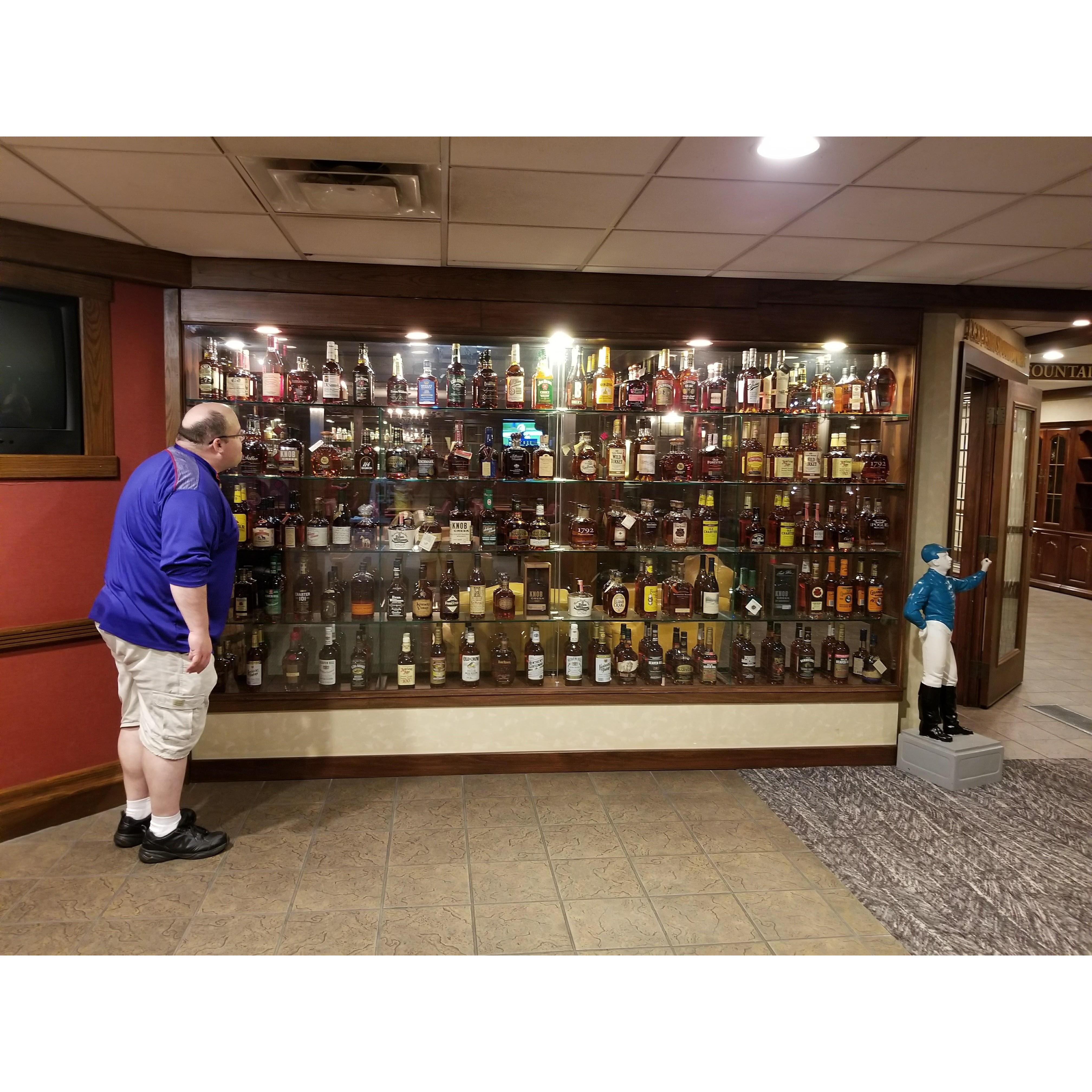 We like our bourbon