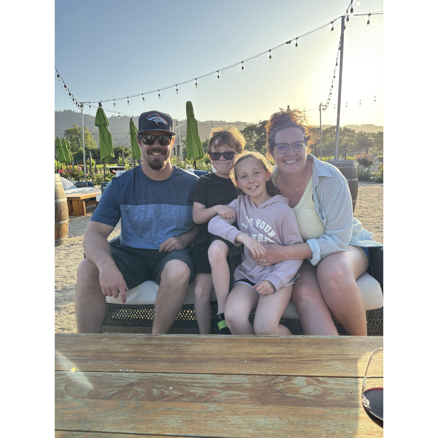 Our dear friends who we consider family in Napa. Nichole has known these kiddos for a long time and played an important role in their story.
