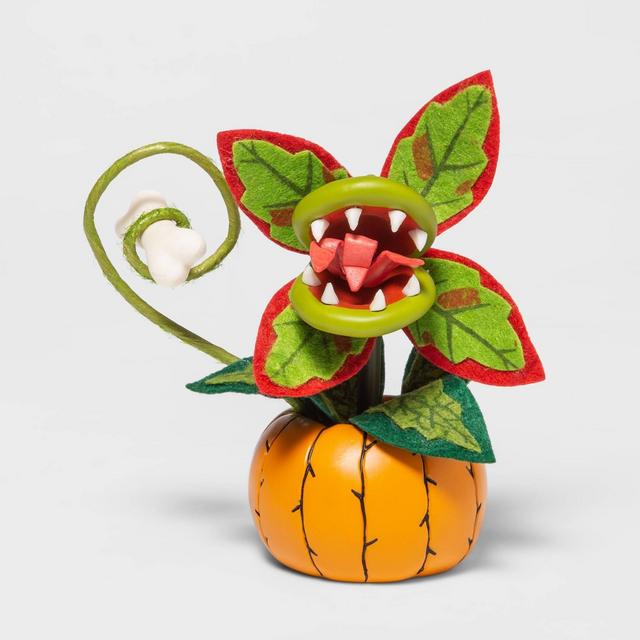 Ghoulish Garden Blood Succulent Faux Halloween Creepy Plant Orange - Hyde & EEK! Boutique™