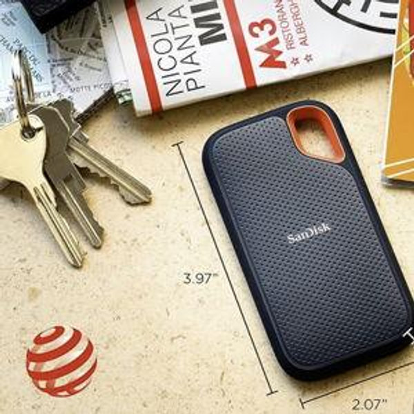 SanDisk 1TB Extreme Portable SSD + 2-Year Protection Plan