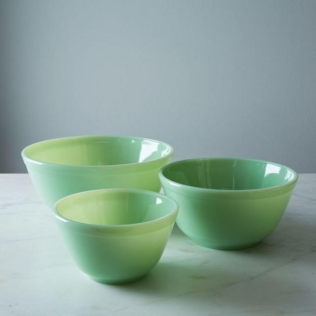 Glass 3-Piece Mixing Bowl Set