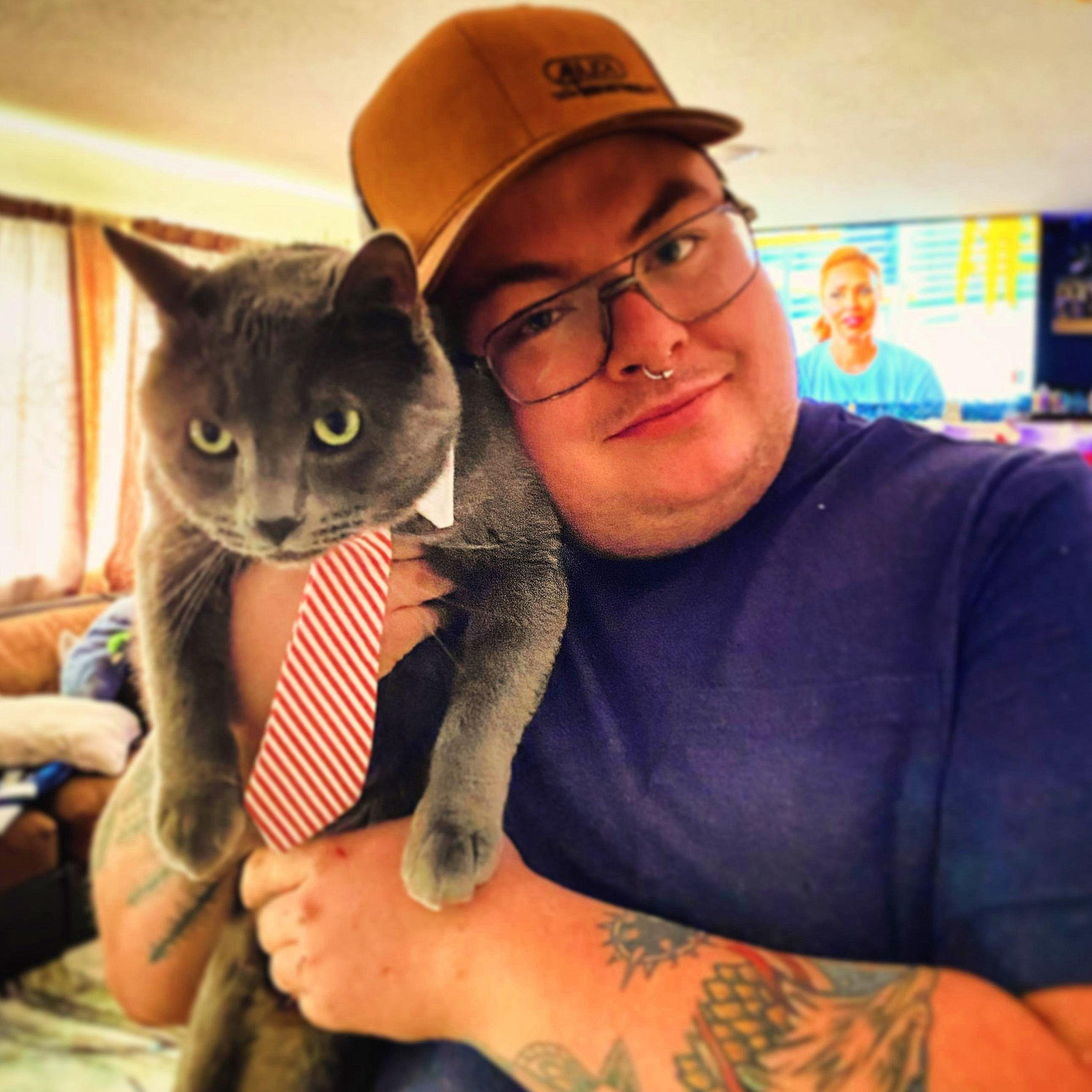 Kirk And His Cat