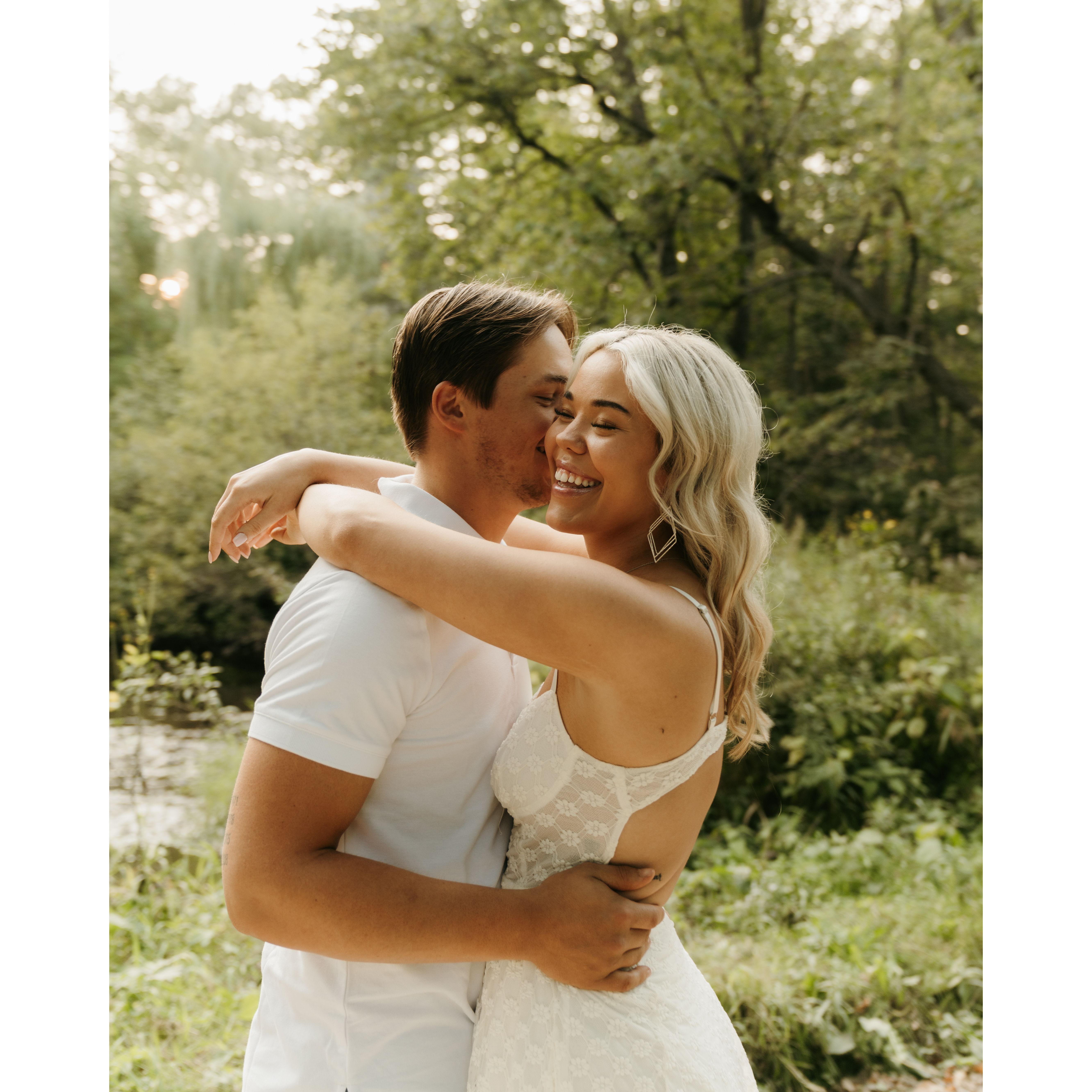 Engagement pictures.