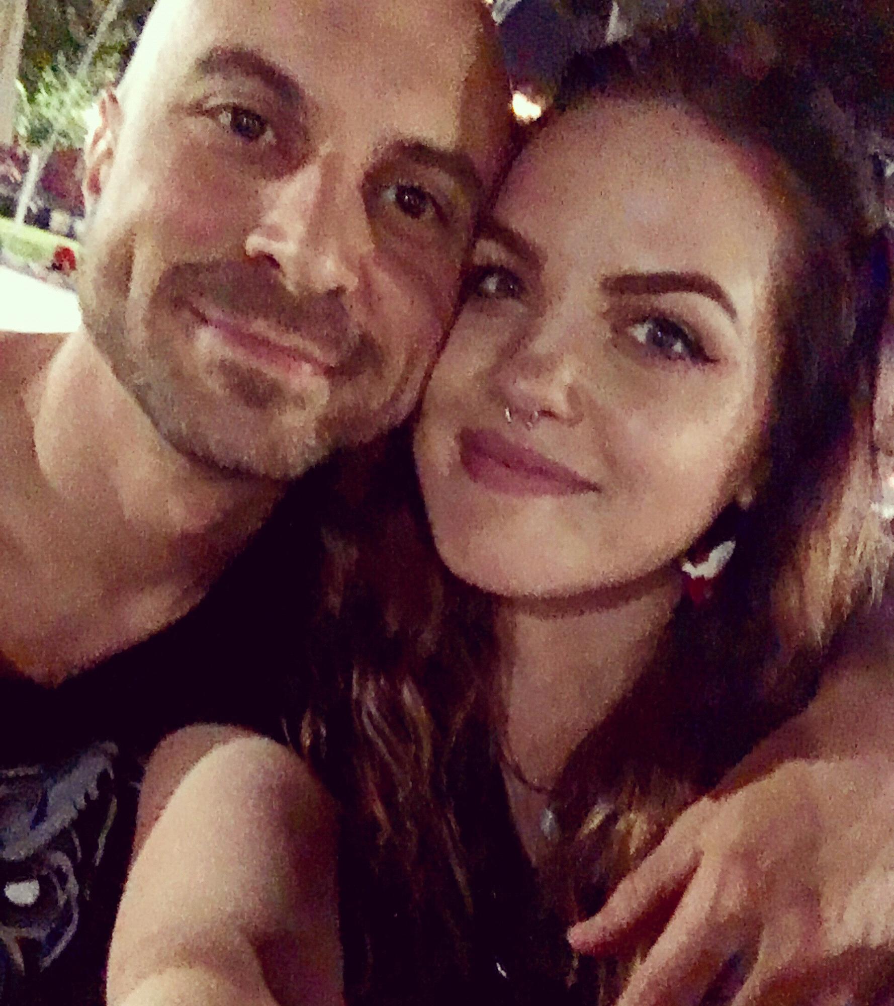 Our first photo together 7/15/2016