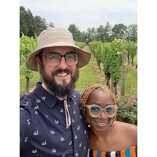 3 year anniversary at a vineyard