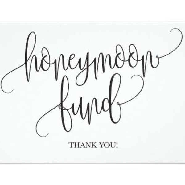Honeymoon Fund!