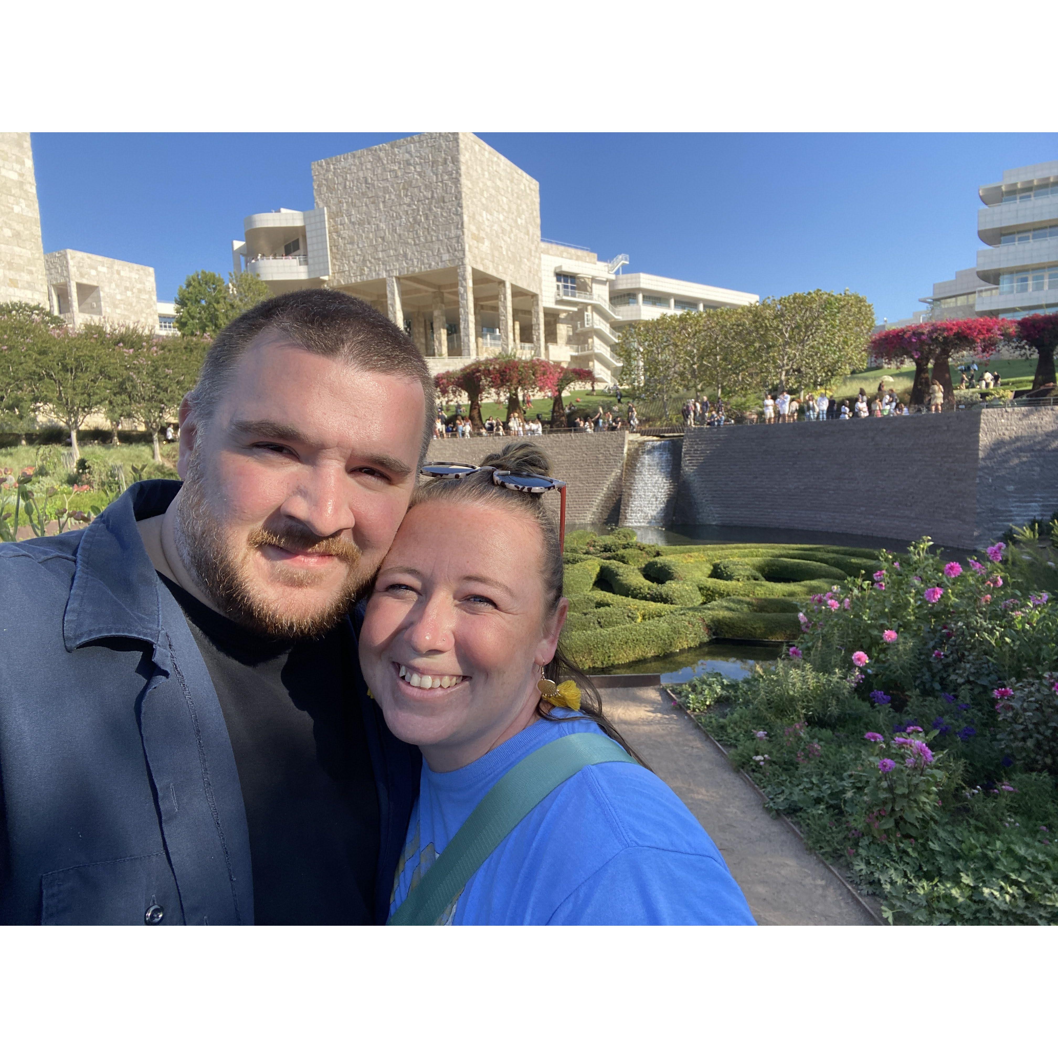 Adventures at The Getty in LA