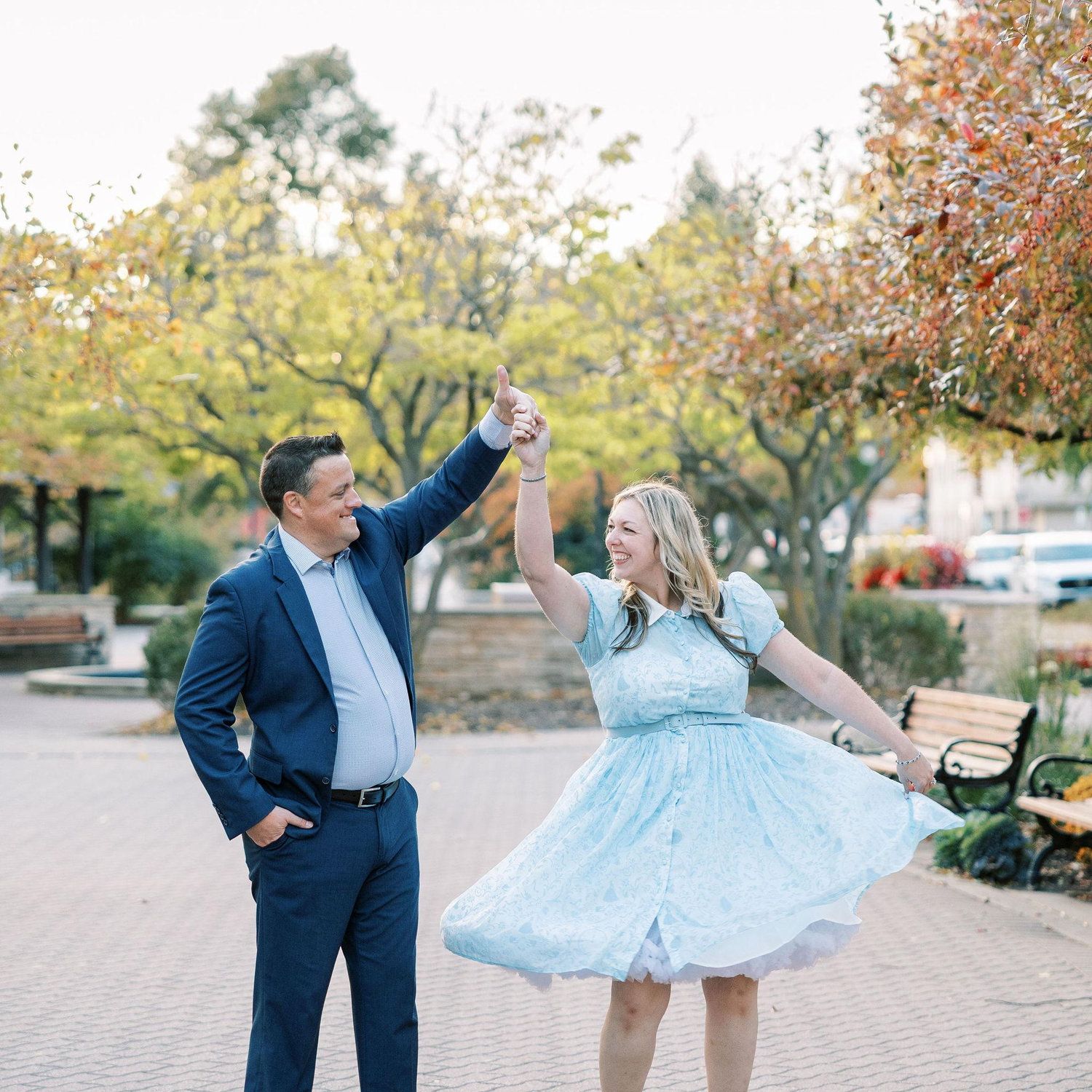 Engagement Shoot with our wedding photography, Melissa Schroeder Photography - https://www.melschroederphoto.com/
