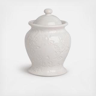 Debossed Floral Sugar Bowl