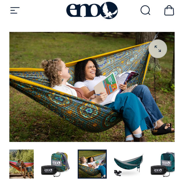 DoubleNest Hammock Print + Atlas Straps Bundle