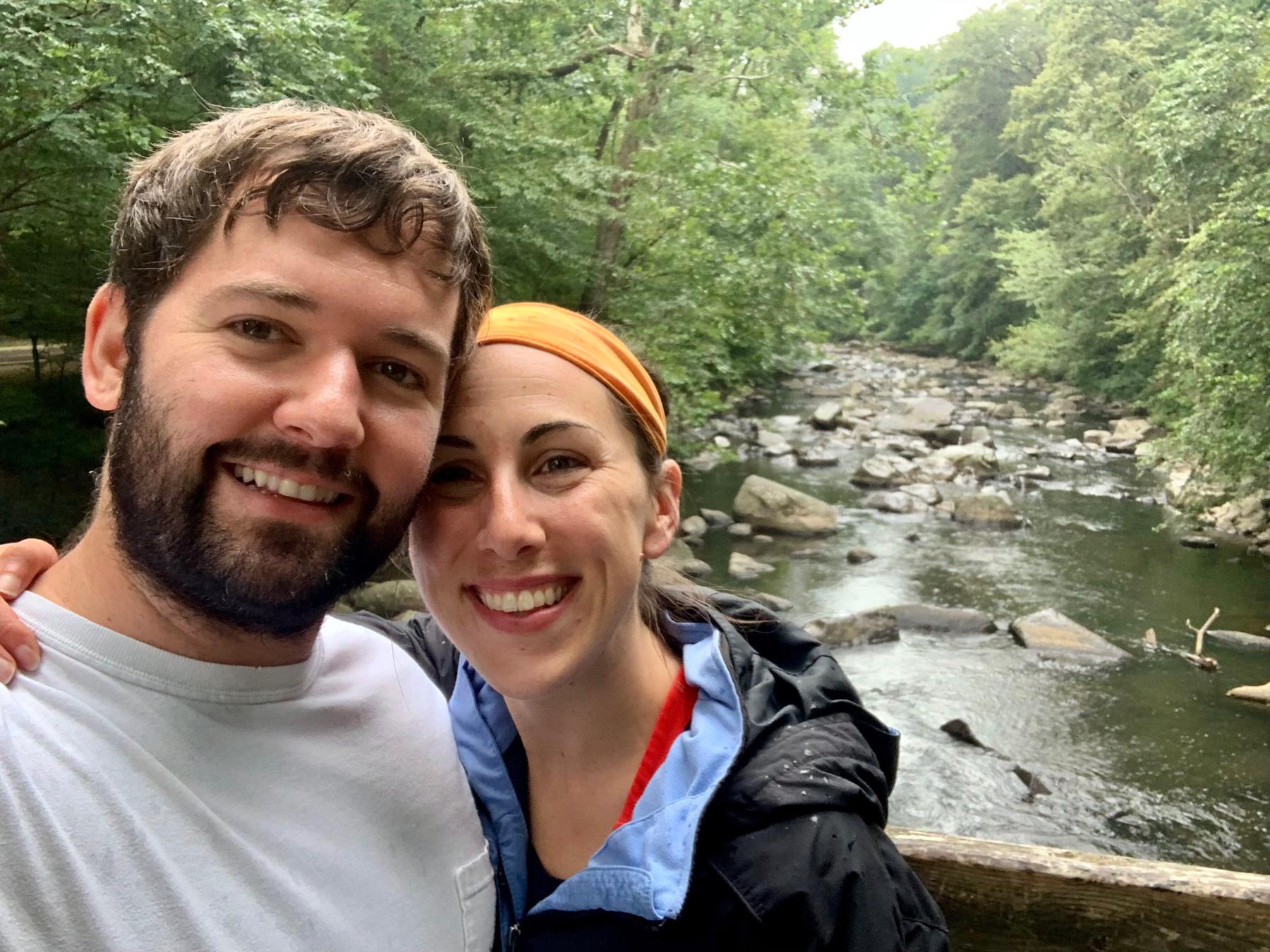 Hiking in Rock Creek Park, summer 2021