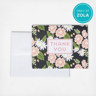 Boatman Geller Lillian Floral Thank You Note, Set of 10