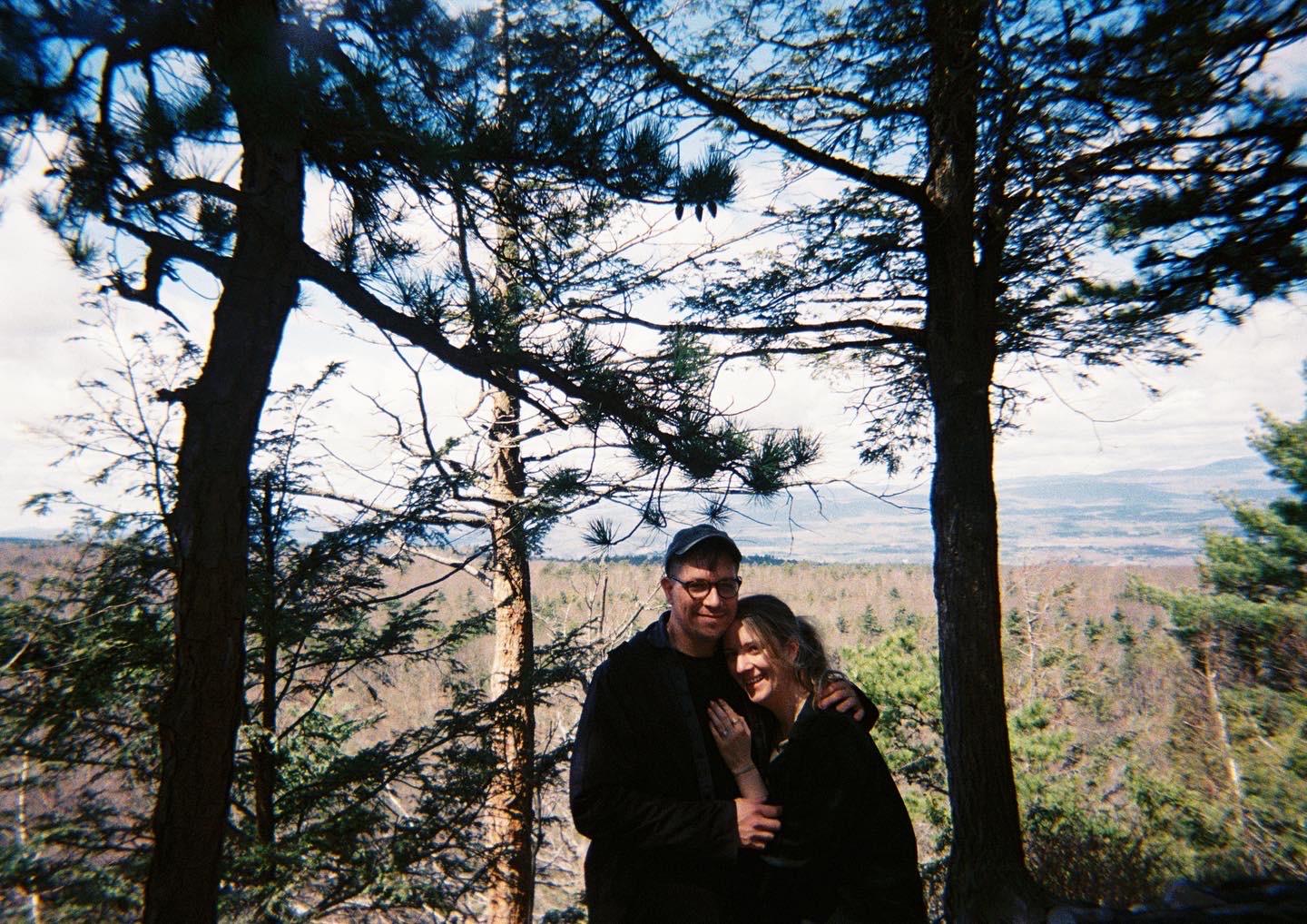 right after our engagement in the Catskills, NY