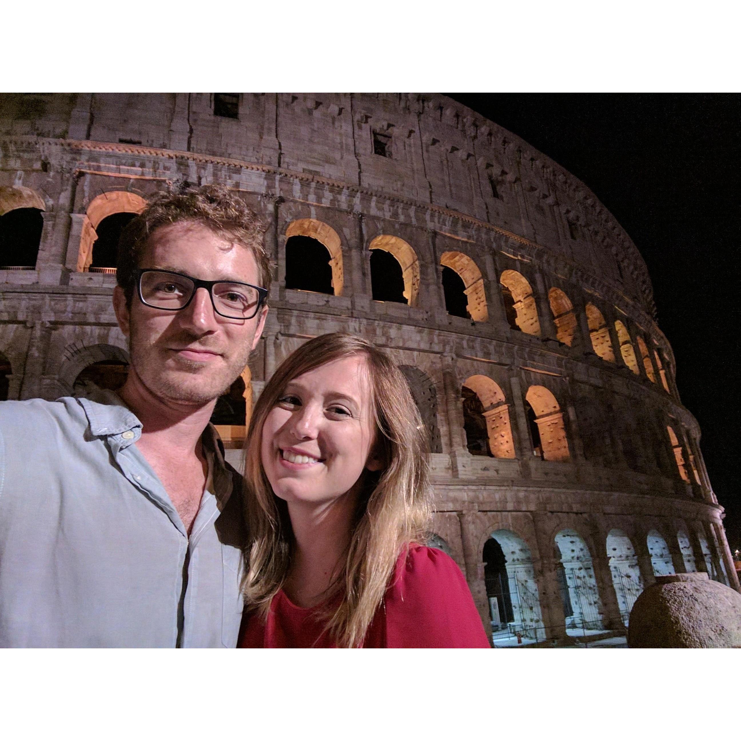Walkin' by the Colosseum