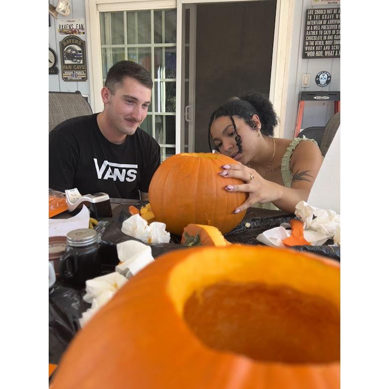 This was the first time Joey met my family