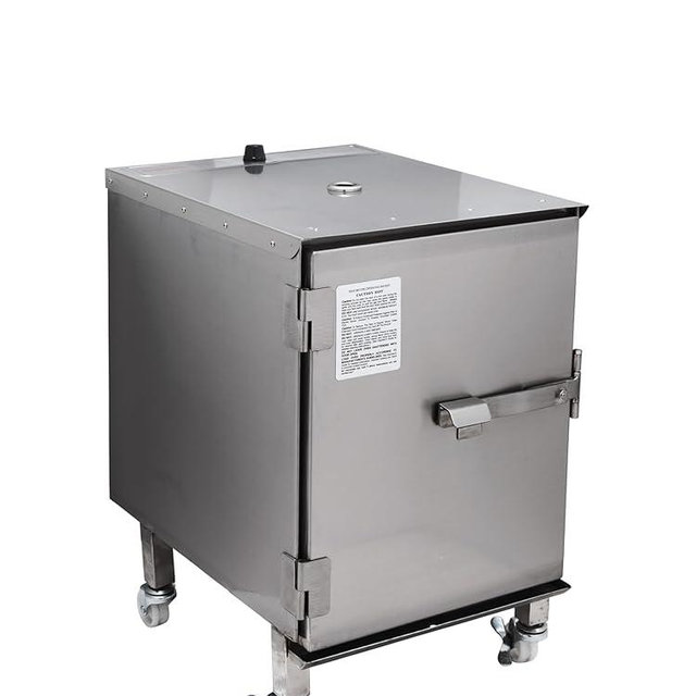 SmokinTex Pro 1100 Electric Smoker - Stainless Steel Portable Smoker with Temperature Control, Wood Chip Tray, and Meat Probe for BBQ, Jerky, Vegetables - Indoor/Outdoor Use