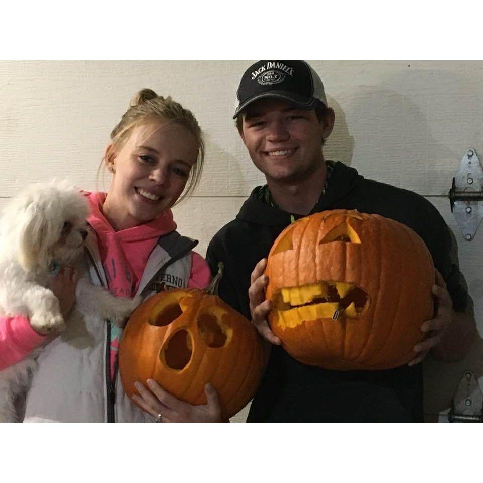 Our first halloween with little Willow Bee!