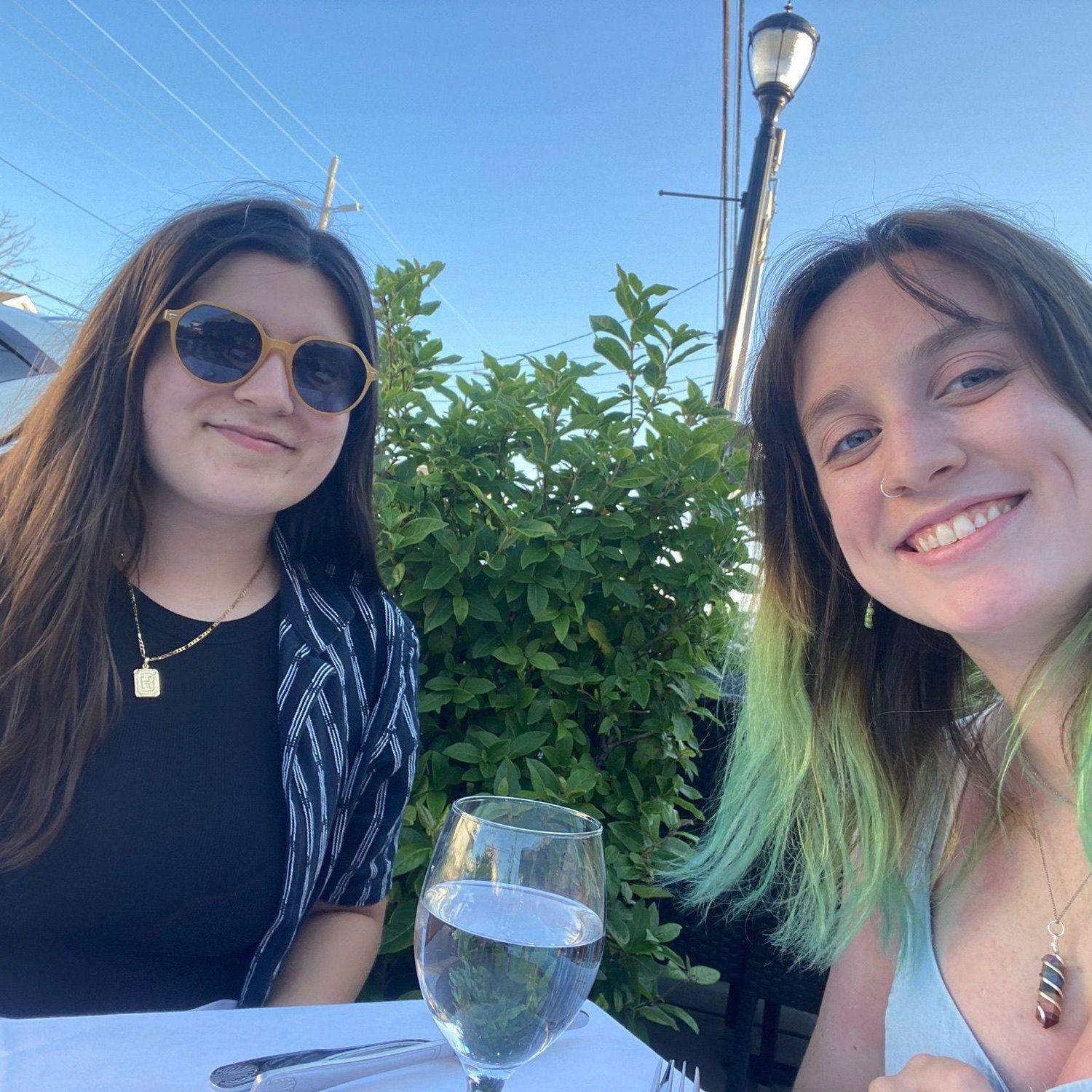 Our second anniversary dinner in Sea Isle, July 11th 2022