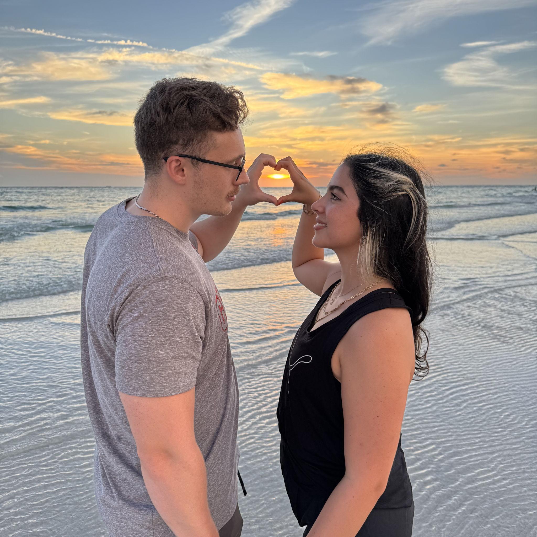 sunsets walks are the best