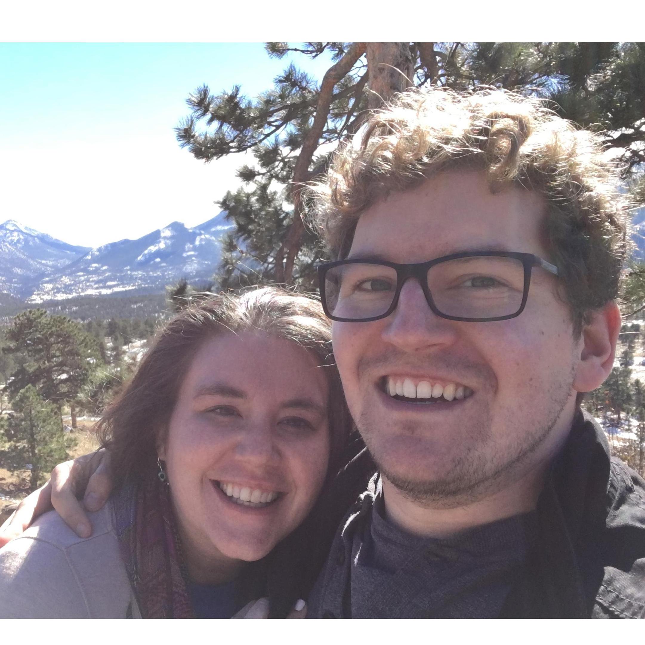 We visited the Rocky Mountains in the fall of 2018.