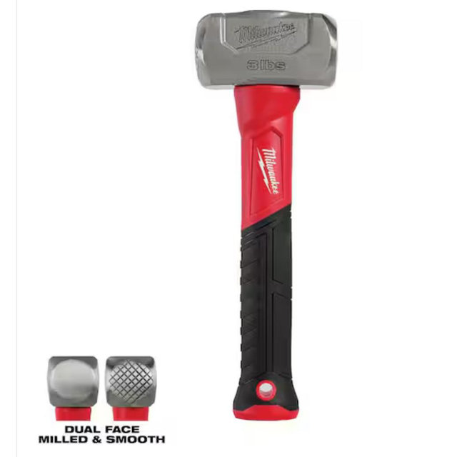 Milwaukee 3 lbs. Fiberglass Drilling Hammer 48-22-9310