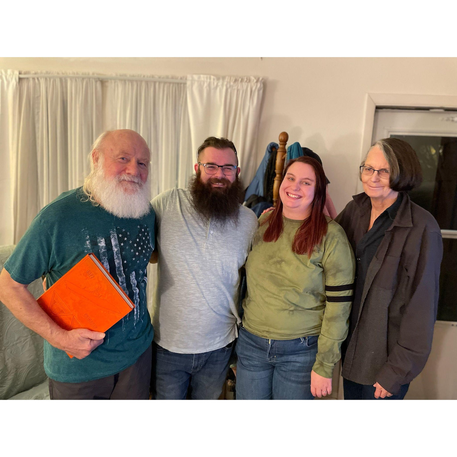 Christmas with his family
